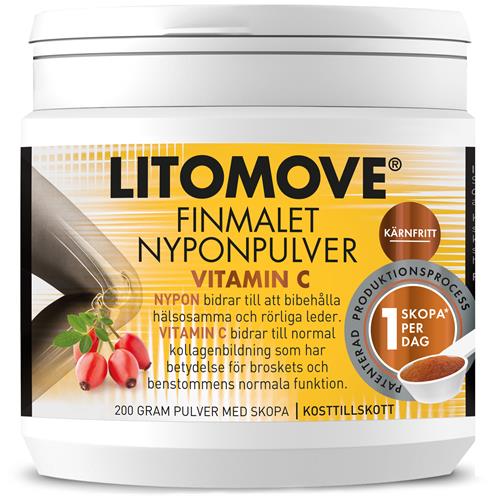 Köp Litomove Nyponpulver 200 g Apoteket se