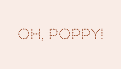 Oh, Poppy! logo.