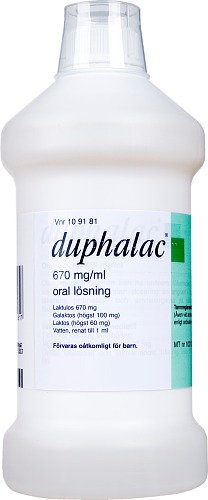 Kop Duphalac Oral Losning 670 Mg Ml 1000 Milliliter Apoteket Se