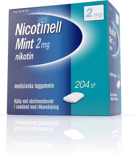 NICOTINELL MINT 2 MG 24 CHICLES RECUBIERTOS - Farmacia Morte