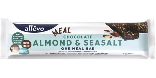 Allevo Bar Choklad Mandel Havssalt, 57 g