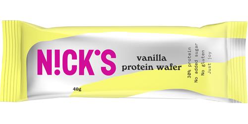 Nicks Protein Wafer Vanilla, 40 g