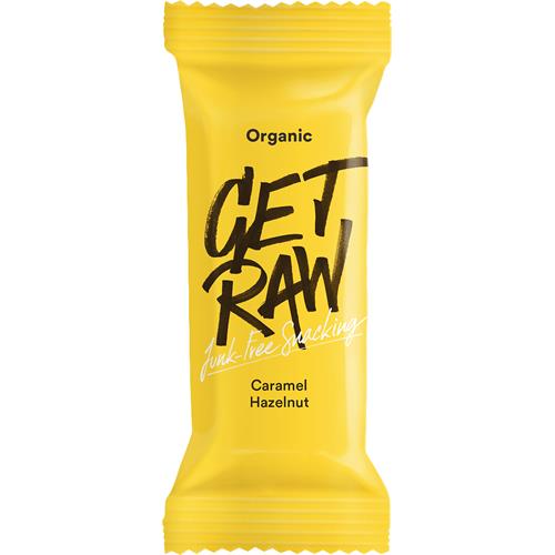 Get Raw Caramel & Hazelnut, 42 g