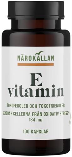 Köp Närokällan E-vitamin 200 IE, 100 St | Apoteket.se