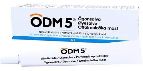 ODM 5 ögonsalva 5 gram, 10 ml