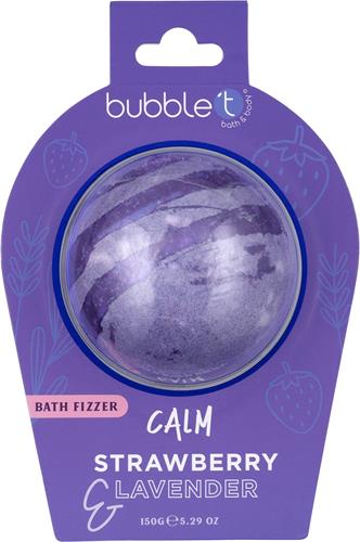 BubbleT Calm Strawberry&Lavender Fizzer, 150 g