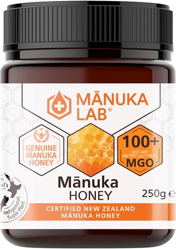 Manuka Lab Manukahonung 100+, 250 g