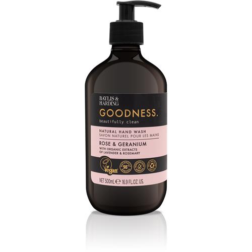 Baylis & Harding Goodness Rose & Geranium Hand Wash, 500 ml