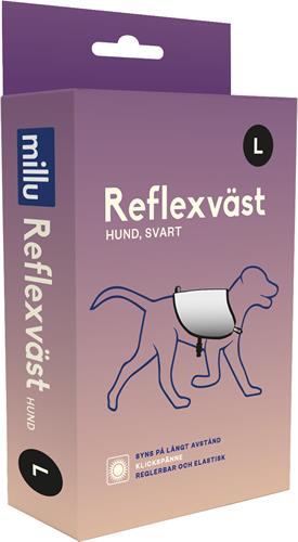 Millu Reflexväst Hund Large, 1 st