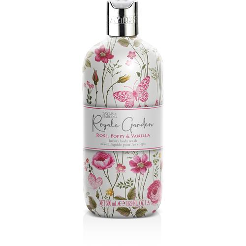 Baylis & Harding Royale Garden Rose, Poppy Body Wash, 500 ml