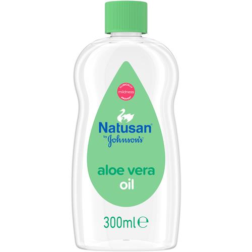 Natusan by Johnsons Baby Oil Aloe Vera, 300 ml