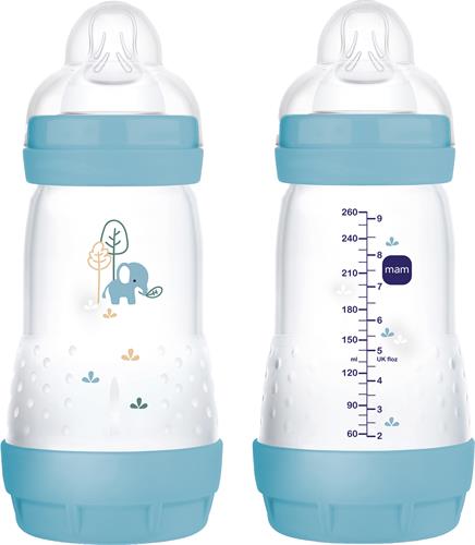 MAM Anti-Colic 260ml Blue, 2 st