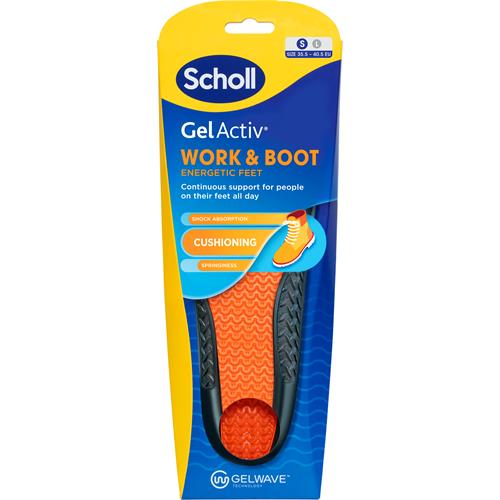 Scholl Gel Activ Insole Work Small, 1 par