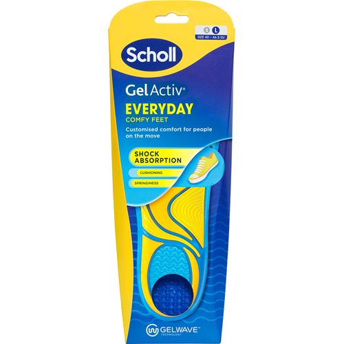 Scholl Gel Activ Insole Everyday Large, 2 st