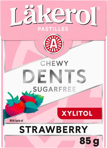 Läkerol Dents Strawberry Cream, 85 g