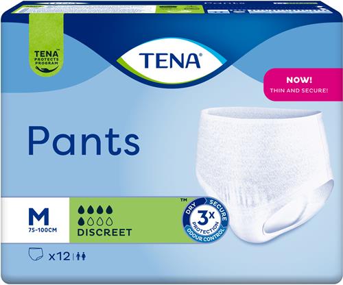 TENA PANTS Discreet M, 12 st