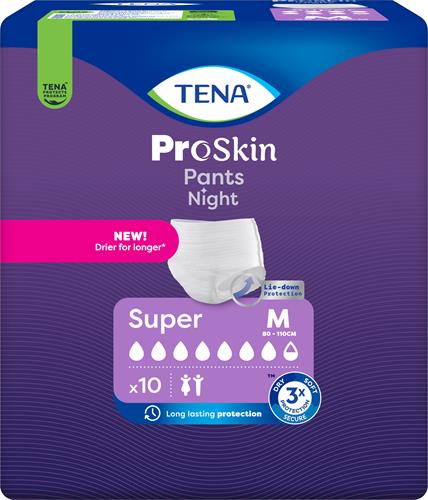 TENA PROSKIN PANTS Night Super L, 10 st