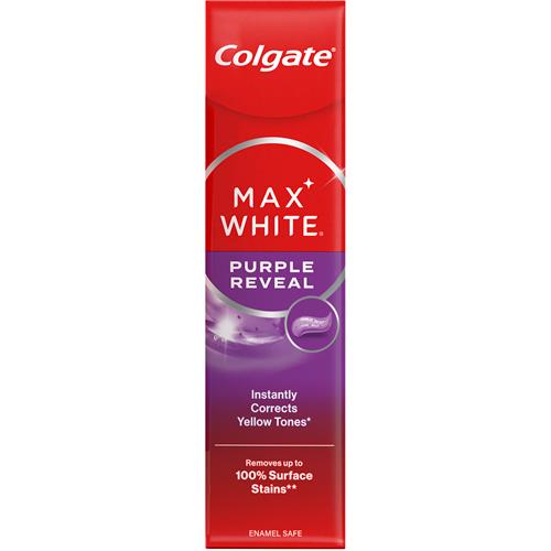 Colgate Tandkräm Max White Purple, 75 ml