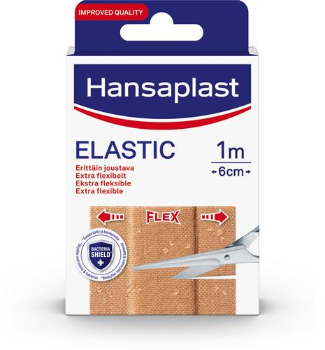 Hansaplast Elastic 1m x 6cm, 1 st