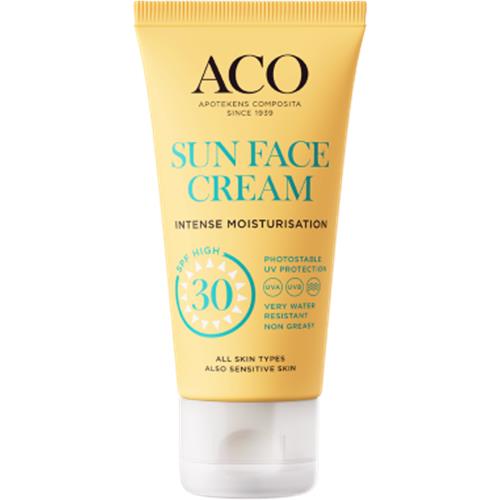 ACO Sun Face Cream SPF 30, 50 ml