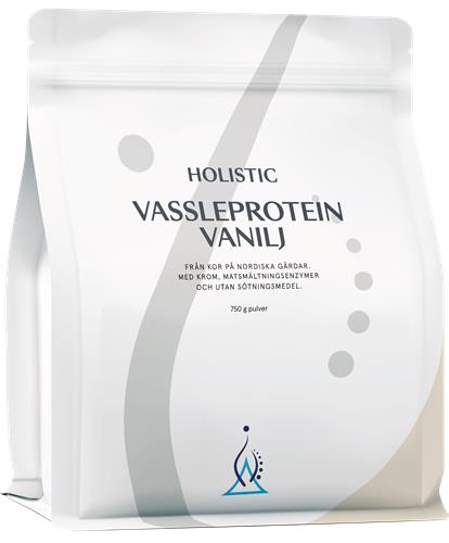 Holistic Vassleprotein Vanilj, 750 g