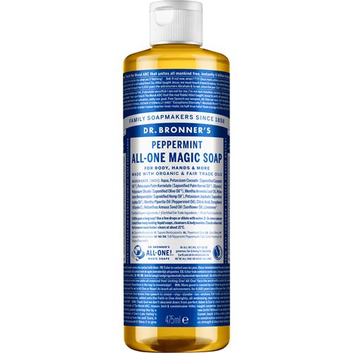 Dr. Bronners All-One Magic Soap Peppermint, 475 ml