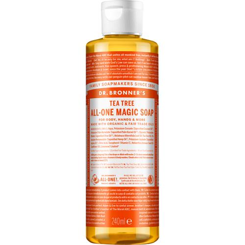 Dr. Bronners All-One Magic Soap Tea Tree, 240 ml