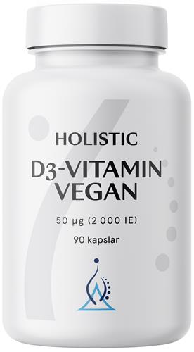 Holistic D3-vitamin vegan 2000, 90 st